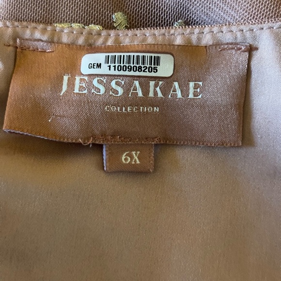 Jessakae Mauve Mystic Dress Size 6x - Picture 3 of 9